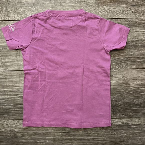 Horze Equestrian Kids Purple Short Sleeve 100% Cotton T Shirt size 7 8 yr - Picture 2 of 6